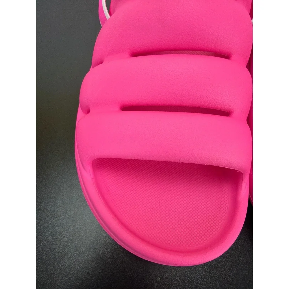 Ugg Pink Sport Yeah Sandal Slingback Size 11 Vibrant Summer Water Resistant